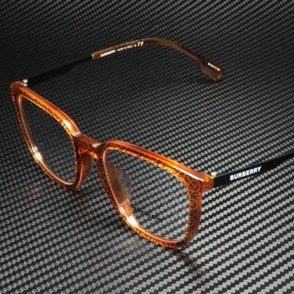 Burberry Black with Light Havana 52mm Eyeglasses